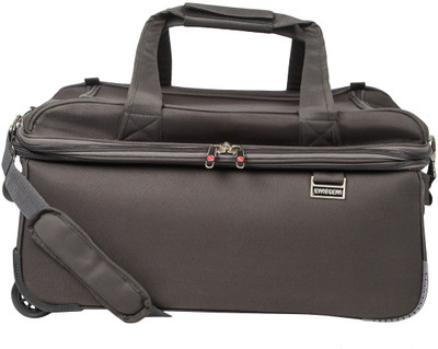 

emblem (Expandable) Discover 20Inch Grey Duffel Strolley Bag(Grey)