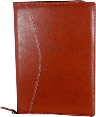 

ART ME Leatherette/ Faux leather document holder(Set Of 1, Brown)