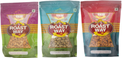 

Roast Way Peanut Chilli Garlic & Peanut Hing Jeera & Peanut Nimbu Podina Roasted Namkeen Combo(3)