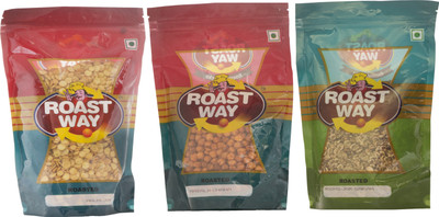

Roast Way Malai Jor Garam & Masala Chana & Moong Jor Garam Roasted Namkeen Combo(3)