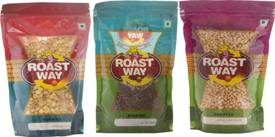 

Roast Way Flax Seed & Jwar Masala & Malai Jor Garam Roasted Namkeen Combo(3)