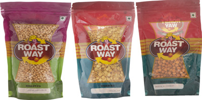 

Roast Way Jwar Masala & Malai Jor Garam & Masala Chana Roasted Namkeen Combo(3)