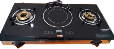 

Farm Electronics Hybrid Model Stainless Steel Manual Gas Stove(2 Burners)