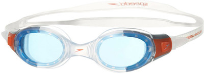 

Speedo Unisex Futura Biofuse Junior Swimming Goggles(Multicolor), Clear/blue