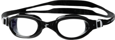 

Speedo Unisex - Adult Futura Plus Swimming Goggles(Black), Black;clear