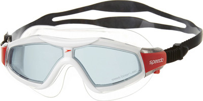 

Speedo Unisex - Adult Rift Pro Mask Swimming Goggles(Red), Red;smoke