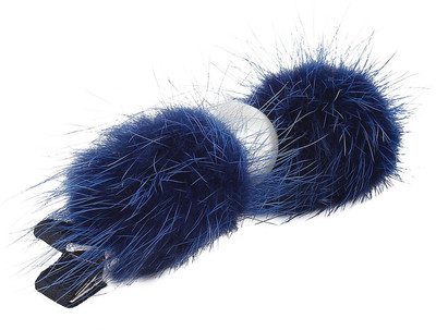 

Fayon Party Style Diva Blue Funky Clip With Pearl Hair Clip(Blue)