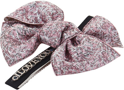 

Fayon Party Style Diva Clipk Shining Butterfly Black Hair Clip(Pink)