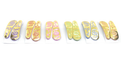 

khubsurat Tic-Tac Hair Clips for Girls & Women. Set of 6 Pairs Different Colors Tic Tac Clip(Multicolor)