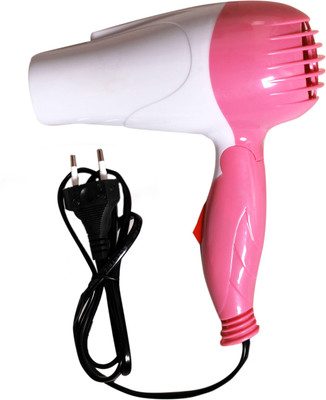 Bhavya HD1209 HD1209 Hair Dryer(Pink, White)