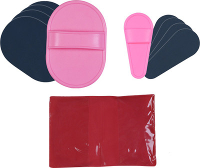 

Anand India PAINLESS SMOOTH HAIR REMOVAL PADS - WITH 8 REPLACEMENT PADS Strips(10 Strips, Set of 10)