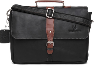 WildHorn Messenger Bag(Black)