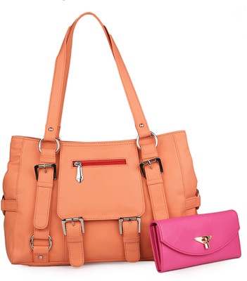 

Women Marks Messenger Bag(Pink)