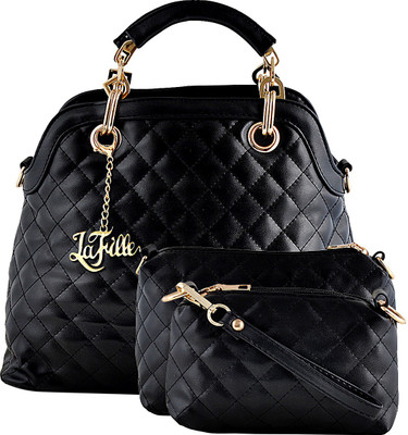 

Lafille Hand-held Bag(Black)