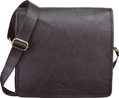 Walrus Messenger Bag(Brown)