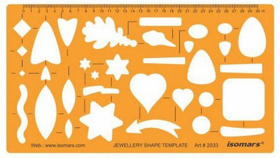 

Isomars 2033 Jewelry Design Template(Pack of 1)