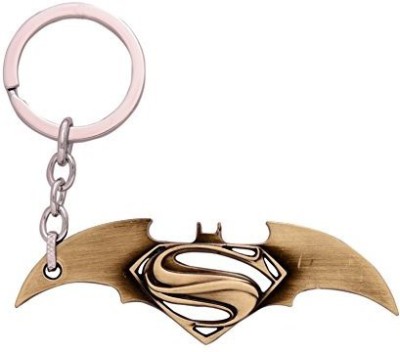 

Shubheksha Batman vs Superman Gold Metallic Key Chain