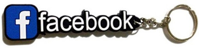 

Generic facebook Logo Rubber Keychain Limited Edition Key Chain