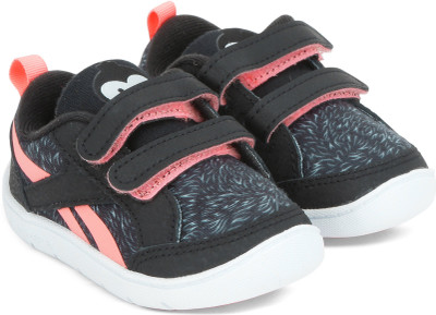

REEBOK Boys & Girls Velcro Casual Boots(Black, Black/white/sour melon