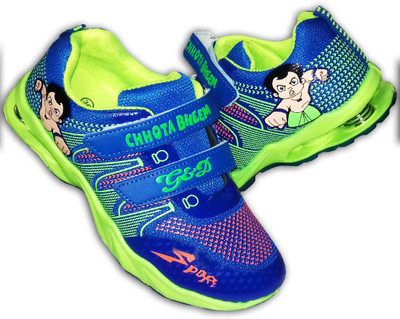

Fashion Gateway Boys & Girls Velcro Walking Shoes(Multicolor, Blue:green