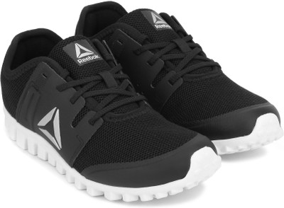 

REEBOK Boys Lace Running Shoes(Black, Black/met silver/white
