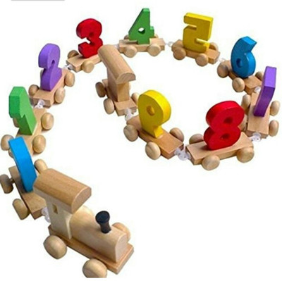 

Rahicrafts 0-9 Numbers Train(Multicolor)