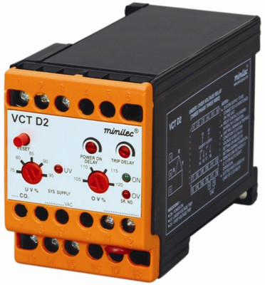 

MINILEC VCT D2 VOLTAGE MONITORING RELAY(Yellow, Black)