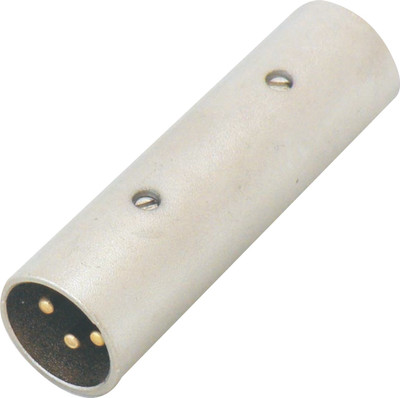 

MX Xlr 3 Pin Male To XLR-male Microphone Audio Extension Adapter Connector(Silver)