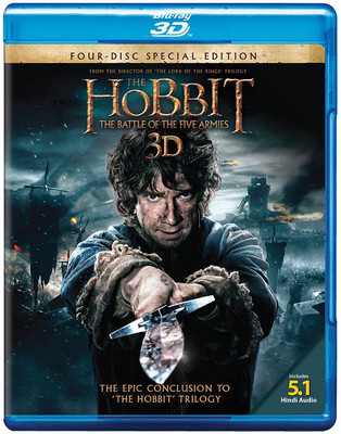 

THE HOBBIT: THE BATTLE OF FIVE ARMIES - 3D BD(3D Blu-ray English)
