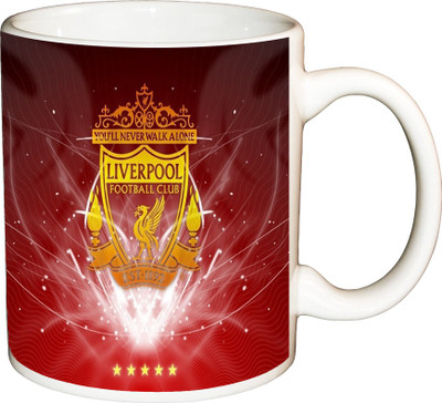

ShopBuzz Liverpool Printed Coffee Ceramic Mug(350 ml), Multicolor