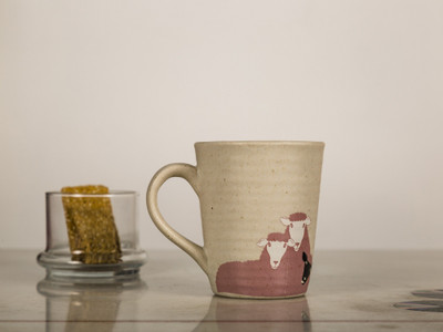 

CollarFolk Black sheep of the family - White Ceramic Mug(350 ml), Multicolor
