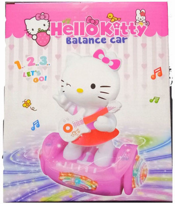 

Debina Store Hello kitty Balance car with light and sound(Multicolor)