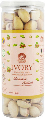 

Ivory Roasted Salted Pistachios 150gm Jar Pistachios(150 g, Mason Jar)