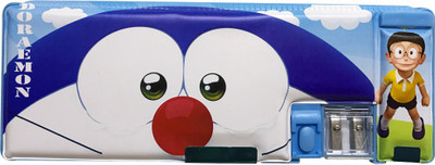 

Priyankish smart kidz Cartoon Art Plastic Pencil Box(Set of 1, Blue)