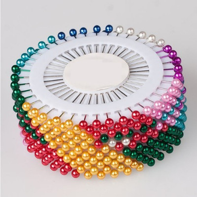 

TLO MULTI COLOUR Iron plastic, Metal Pins(Set Of 1440, Multicolor)