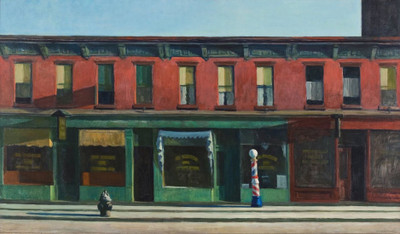 

Early Sunday Morning by Edward Hopper - "Top 10 Edward Hopper Paintings" Collection - Modern Art - Premium Quality Poster Paper Print(17 inch X 12 inch)