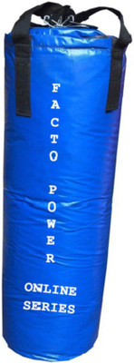 

FACTO POWER ONLINE SERIES 3.5 FEET LONG, SRF MATERIAL, BLUE COLOR, UNFILLED WITH HANGING STRAPS Hanging Bag(3.5, 42 kg)