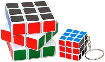 

Mapletree Plastic Puzzle Cube With Small Cube Key Ring(1 Pieces)