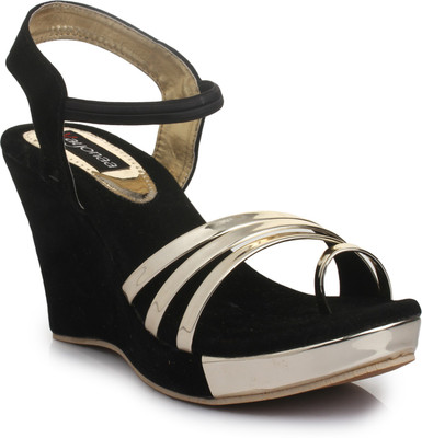 

VAYONAA Women 01,Black Wedges