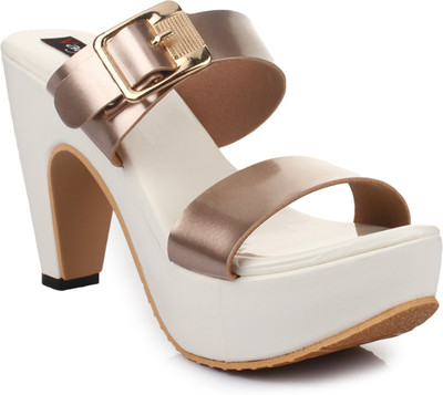 

VAYONAA Women 10,Gold Heels