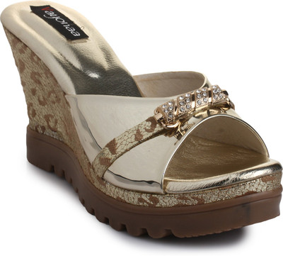 

VAYONAA Women 10,Gold Wedges