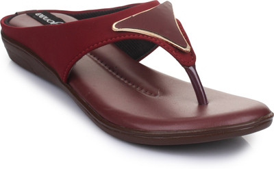 

VAYONAA Women maroon Flats
