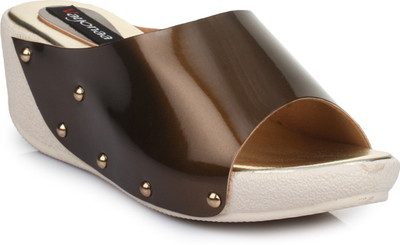 

VAYONAA Women 08,Brown Wedges