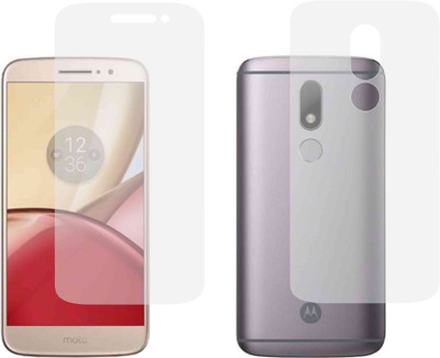 

Case Creation Front and Back Screen Guard for Motorola Moto M, Transparent
