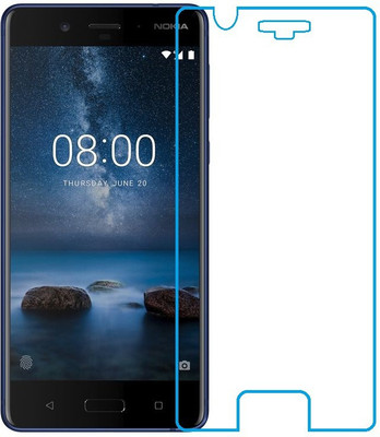 Spectacular ace Tempered Glass Guard for Nokia 8(Pack of 1)