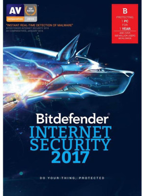 

Bitdefender Internet Security 1 User 1 Year(CD/DVD)