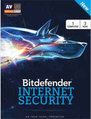 

Bitdefender Internet Security 1 User 3 Years(CD/DVD)