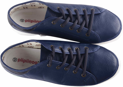 

PIIPIINOO Men's Fully Convertible Zipper Shoes (Cobalt Blue Ankle ) Casuals For Men(Blue