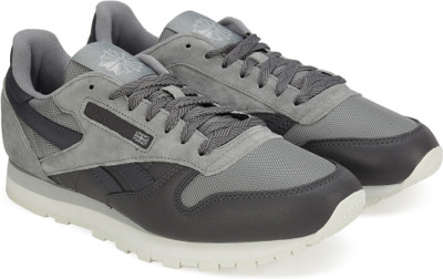 

REEBOK CL LEATHER RTW Sneakers For Men(Grey, Black, Flint/ash/skull grey/wht