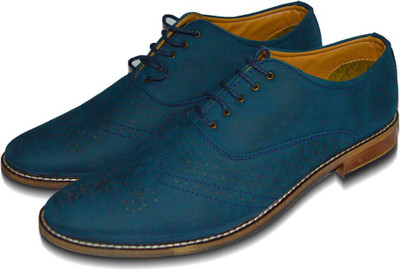 

the fox leather men derby Derby For Men(Navy, Yellow, Blue